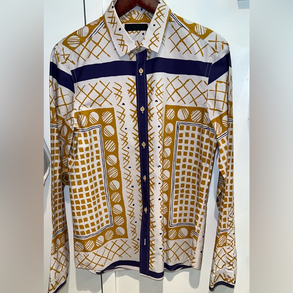 Burberry Prorsum Sport Shirt. Runway Piece-F/W 2013 Christopher Bailey. Sz 40/US